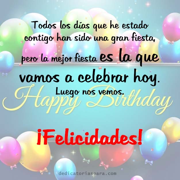 Imagen Para Compartir Con Frase De Cumpleaños