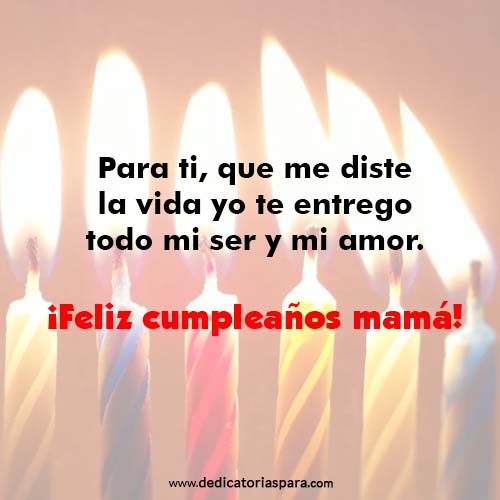 Madre Feliz Cumple