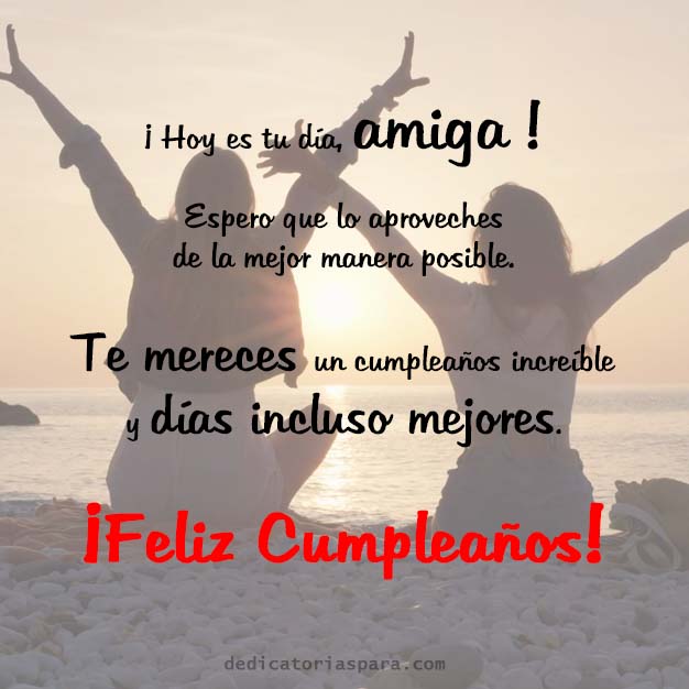 Felicitar A Mi Mejor Amiga