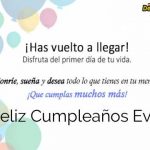 Feliz Cumpleaños Eva