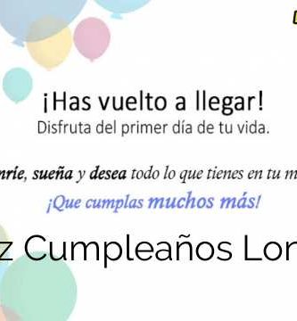 Feliz Cumpleaños Lonjino