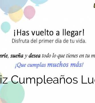 Feliz Cumpleaños Lucas