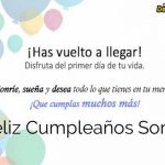 Feliz Cumpleaños Sonia