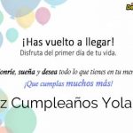 Feliz Cumpleaños Yolanda