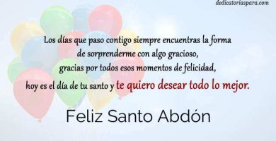 Feliz Santo Abdón