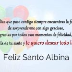 Feliz Santo Albina