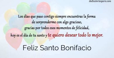 Feliz Santo Bonifacio