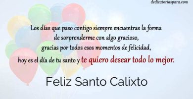 Feliz Santo Calixto