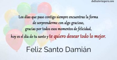 Feliz Santo Damián