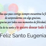 Feliz Santo Eugenia