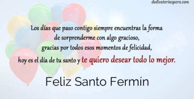 Feliz Santo Fermín