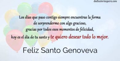 Feliz Santo Genoveva