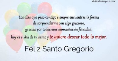 Feliz Santo Gregorio