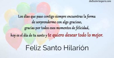 Feliz Santo Hilarión