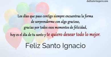 Feliz Santo Ignacio