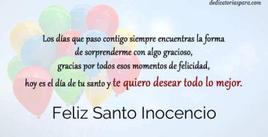 Feliz Santo Inocencio