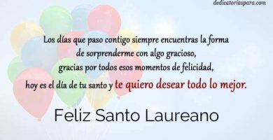 Feliz Santo Laureano