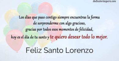 Feliz Santo Lorenzo