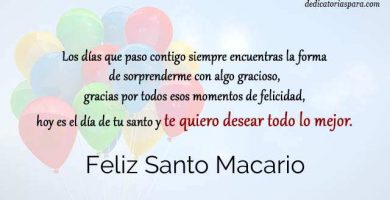 Feliz Santo Macario