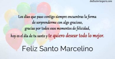 Feliz Santo Marcelino