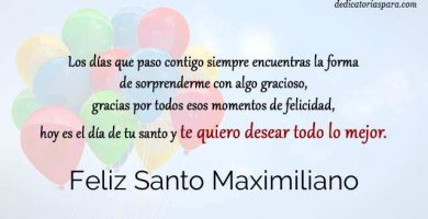 Feliz Santo Maximiliano