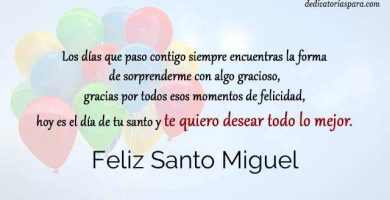 Feliz Santo Miguel