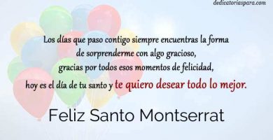 Feliz Santo Montserrat