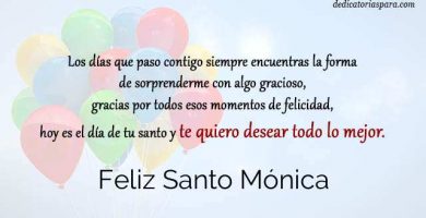 Feliz Santo Mónica