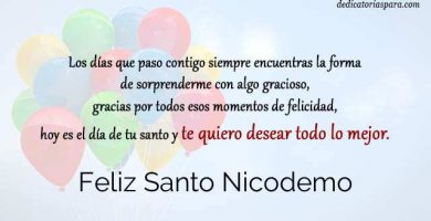 Feliz Santo Nicodemo