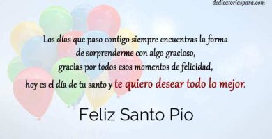 Feliz Santo Pío