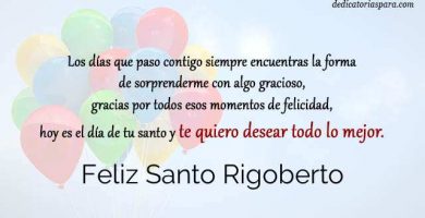 Feliz Santo Rigoberto