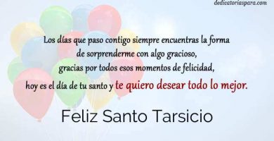 Feliz Santo Tarsicio