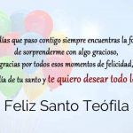 Feliz Santo Teófila