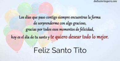 Feliz Santo Tito