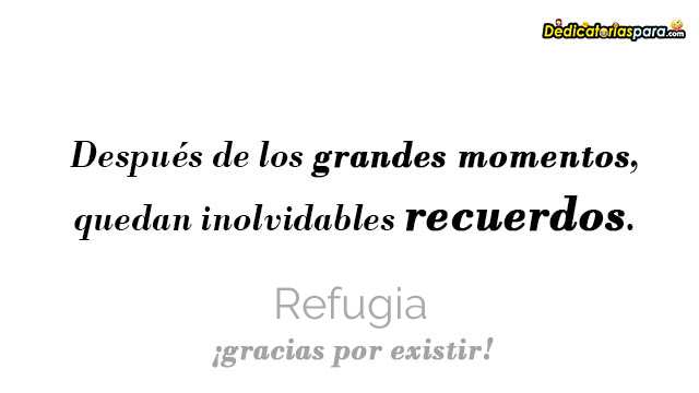 Refugia